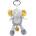 Музикална играчка Lorelli Toys - Слонче, сиво (10191440010)