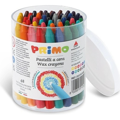Primo Voskové pastelky 48 k PP etue