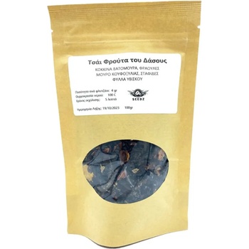 Image 1 of Червен чай Горски плодове насипно 100gr