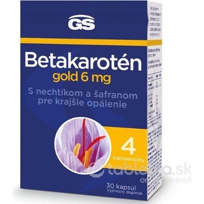 GS Betakaroten gold 6mg 30 kapsúl
