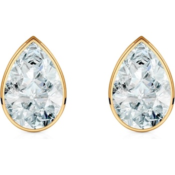 SAVICKI Обеци Pure: злато, лабораторни диаманти с шлифовка