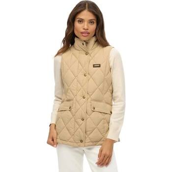 SUPERDRY Потник Superdry Cord Trimmed Liner vest - Beige (Shaker Beige)