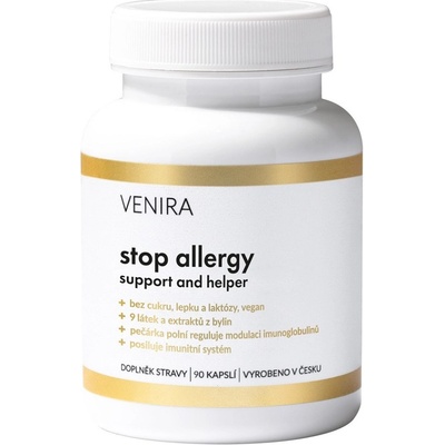 Venira stop allergy support and helper 90 kapslí – Hledejceny.cz
