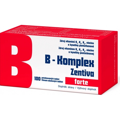Zentiva B-Komplex Forte 100 tabliet flm.