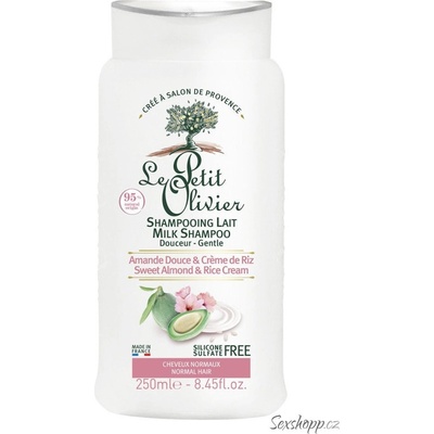 Le Petit Olivier Sweet Almond & Rice Soft Šampon 250 ml