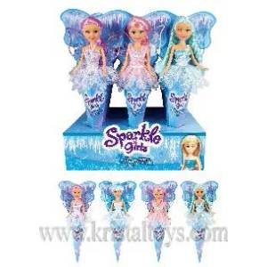 Sparkle Girlz Кукла Зимна фея в конус