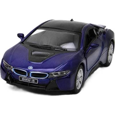 Kinsmart Метална количка Kinsmart - BMW I8, 1: 34, лилава (55143)