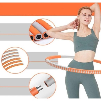 Bestif Hula hoop s výstupky 95 cm růžový