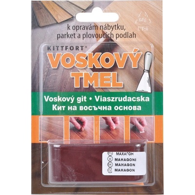Kittfort Profi voskový tmel 12 g mahagon