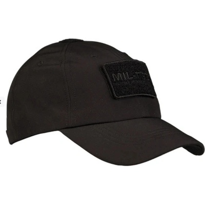 Čiapka Mil-Tec baseball Softshell Čierna