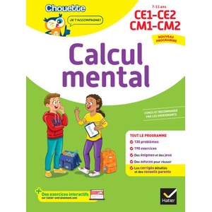 Chouette - Calcul mental CE1/CE2/CM1/CM2 (2026)