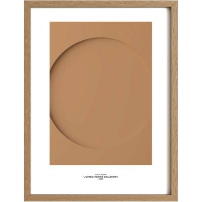 Idealform Poster no. 6 Round composition Barva: Terracotta, Velikost: 300x400 mm