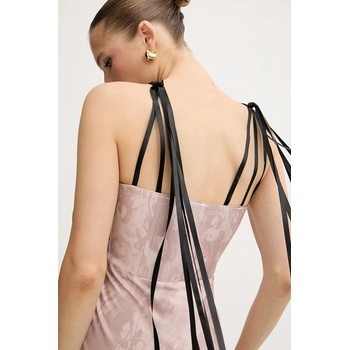 PINKO Рокля Pinko REIMAGINE by Patrick Mcdowell в розово дълга със стандартна кройка 104996 A2JM (104996.A2JM)