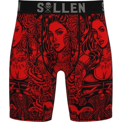 SULLEN мъжки боксерки sullen - ride low - sca8252_rd
