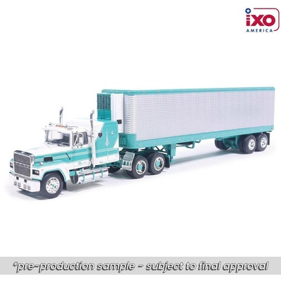 IXO Ford LTL-9000 1978 s návěsem Tyrkysová 1:64