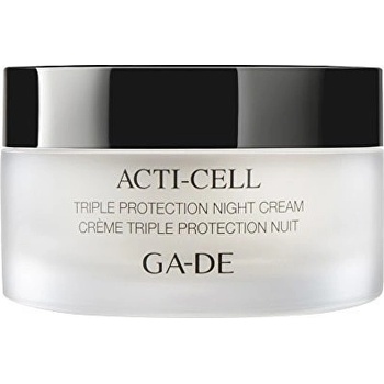 GA-DE hydratační a zklidňující noční krém s detoxikačním účinkem Acti-Cell Triple Protection Night Cream 50 ml