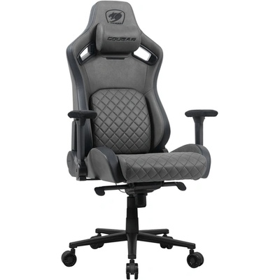 COUGAR Геймърски стол COUGAR GAMING COUGAR Defensor S Jet Gray F Gaming Chair (CGR-DSF-GRB)