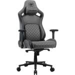 COUGAR Геймърски стол COUGAR GAMING COUGAR Defensor S Jet Gray F Gaming Chair (CGR-DSF-GRB)