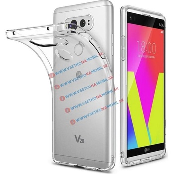 Pouzdro VSECHNONAMOBIL Silikonový obal LG V20 průhledný 4355