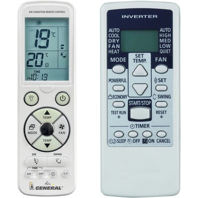 General Fujitsu asyg07kpca, asyg09kpca, asyg12kpca - луксозно с подсветка дистанционно управление (asyg07kpca, asyg09kpca, asyg12kpca)