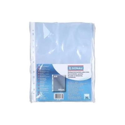 DONAU Document T-Shirts DONAU, PP, A4, crystal, 100mikr. , 100pcs