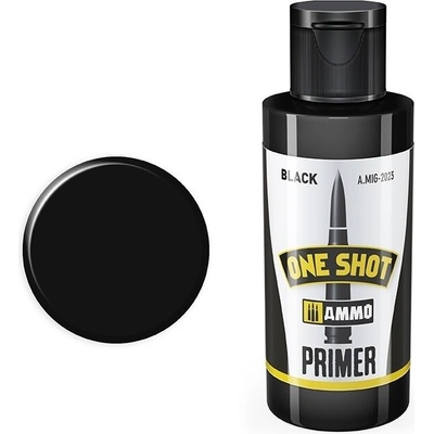AMMO by MIG Jimenez Základná Farba MIG One Shot Primer Black 60ml