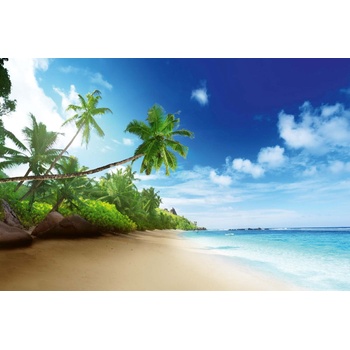 DIMEX ART Флизелинов фототапет плаж на сейшелските острови 375 x 250 см