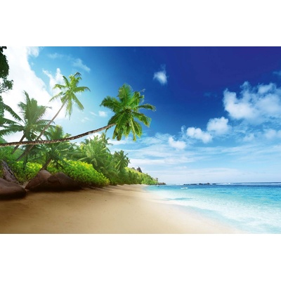 DIMEX ART Флизелинов фототапет плаж на сейшелските острови 375 x 250 см