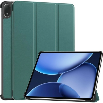 Vsetkonamobil 112850 LEATHER Zaklápací kryt pre OnePlus Pad 3 zelený