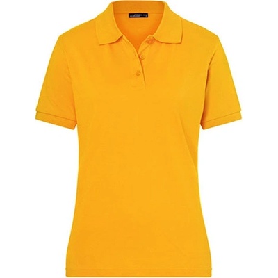 James&Nicholson Dámska polokošeľa JN071 Gold Yellow