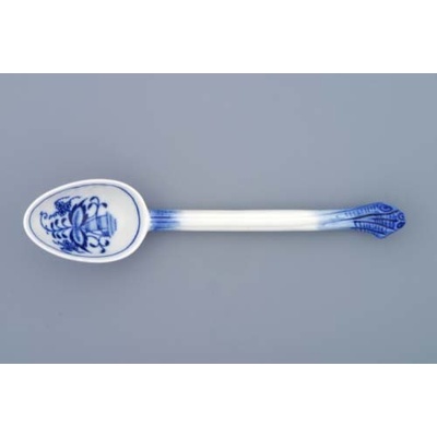 Cibulák lžíce k omáčníku 23 cm originální cibulákový porcelán Dubí cibulový 10102