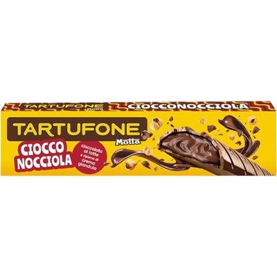 Motta Tartufone Mléčná s lískovými ořechy a kakaovou náplní Barra Ciocconocciola 150 g