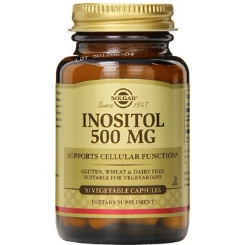 Image 1 of Solgar Хранителна добавка Инозитол, Solgar Inositol 500mg 50veg. caps