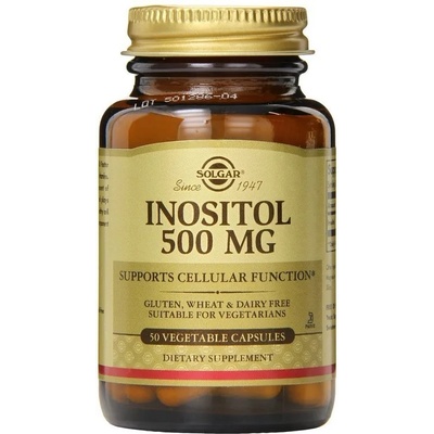 Solgar Хранителна добавка Инозитол, Solgar Inositol 500mg 50veg. caps