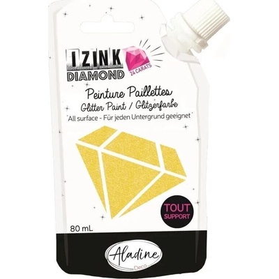 Aladine Izink Диамантен цвят Yellow 80 ml 1 бр (80319)