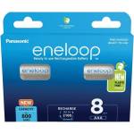Panasonic Eneloop BK-4MCDE/8BE AAA 800mAh микрокерамична батерия 8бр/опаковка BK4MCDE-8BE (BK-4MCDE/8BE)