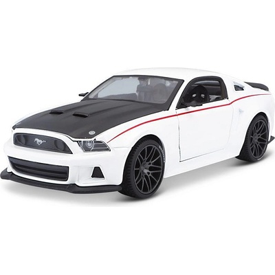 Maisto sp edition Кола new ford mustang street racer бяла (1009889f)