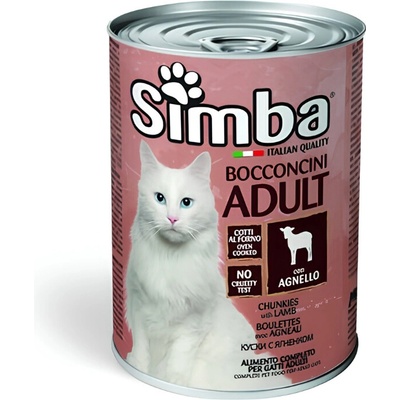 SIMBA Cat Jahňacie kúsky 415 g