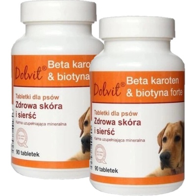Dolvit Beta karoten & biotin forte 2 x 90 tablet