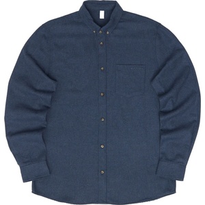 Mazine Мъжка риза с копчета Mazine Melange Flannel Shirt - Indigo Melange (033-2777-0312)