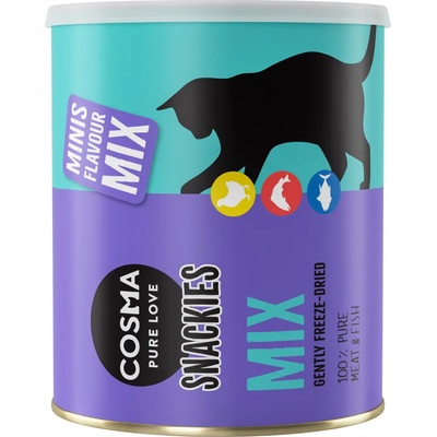 Cosma 3х130г Cosma Snackies Minis, лакомство за котки - смесена опаковка