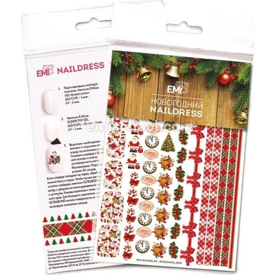 E.Mi Vodolepka Naildress Slider Design Christmas 1