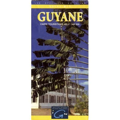 Guyane mapa 1:500 000