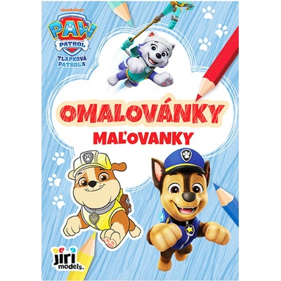 JiriModels Maľovanky A5 Labková patrola Chlapci