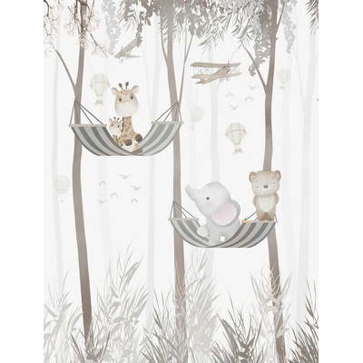 Decoprint CW6032-1 vliesová obrazová tapeta na zeď Cute Walls, rozměry 2,12 x 2,8 m