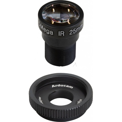 Arducam 25mm f/2 S s C/CS adaptérem