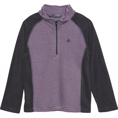 Color Kids Fleece Pulli Striped violet tulle