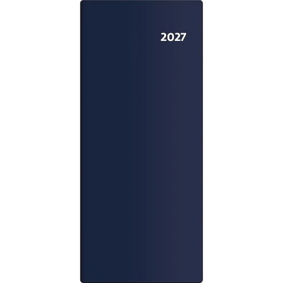 Helma 365 Měsíční kapesní diář 2027 - Torino modrý PT01-02-27