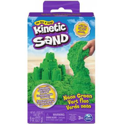 Kinetic Sand зелен текуч пясък в кутия (6033332_ZELENA)