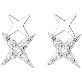 Silenti Jewelry Сребърни обеци "Галактика